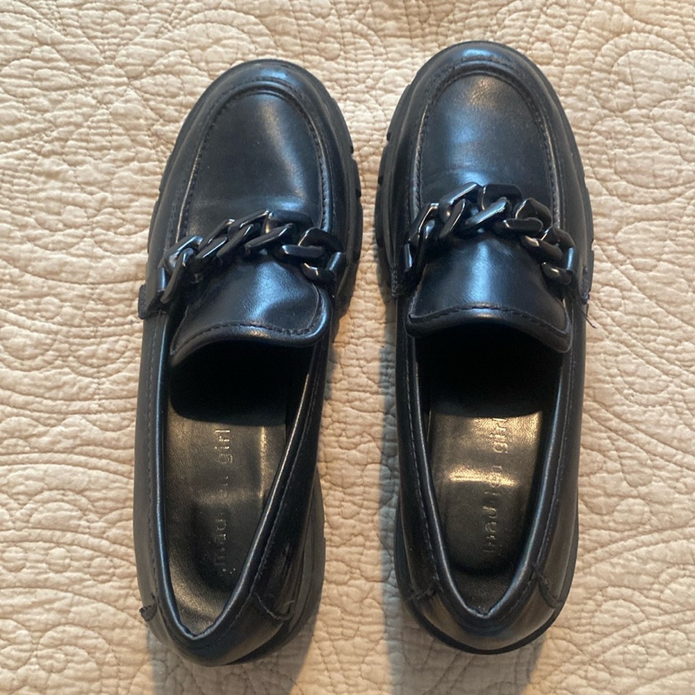 Madden Girl Heeled Loafers Size 8.5